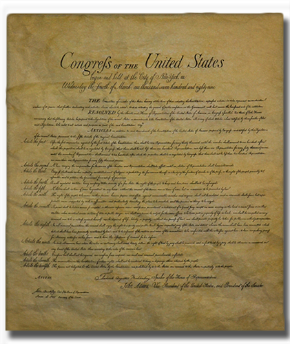 Bill of Rights, 1789