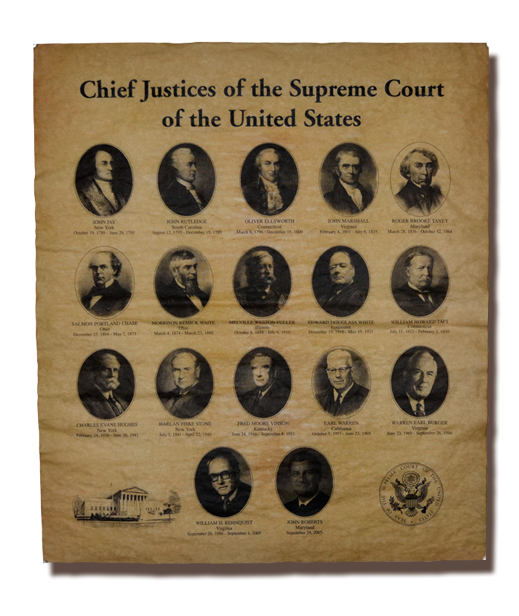 Chief Justices of the Supreme Court of the United States