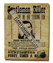 John Wesley Hardin Wanted Poster