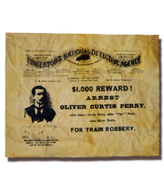 Oliver Curtis Perry Wanted Poster