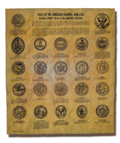 Seals Of The American Colonies 1606-1794
