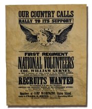 First Regiment Recruitment Poster