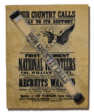 First Regiment Recruitment Poster