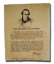 Patrick Henry, "Give me Liberty of Give me Death" Speech