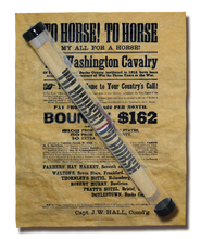 The Washington Cavalry Recruitment Poster - 1862