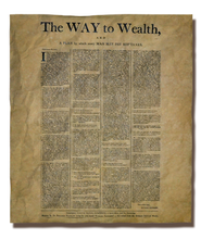Benjamin Franklin, The Way to Wealth